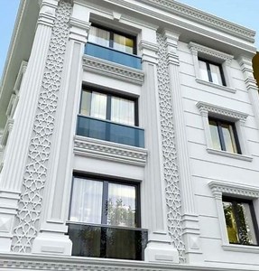 [Hot Item] Building Material Exterior Wall Cladding Gfrc Column Cladding Outdoor Wood Curtain Wall Price