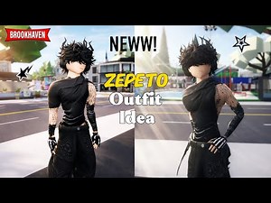 ZEPETO OUTFIT!!🖤 For Brookhaven 🏡 RP | for boys | PT 4 | #brookhaven #zepeto #outfit #viral