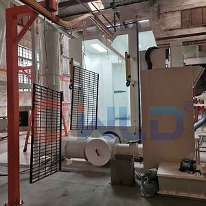 [Hot Item] Wld Professional Supplier Powder Coating Line/Powder Painting Equipment/ Powder Coating System / Automatic Electrostatic Powder Coating Line with Conveyor Chain