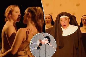 Opera featuring lesbian sex scenes, crucifixions and bloody gore leaves 18 requiring medical treatment from graphic 3-hour show