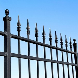 [Hot Item] Modern Design Metal Balcony Railing Wrought Iron Fence Accessories Handrail