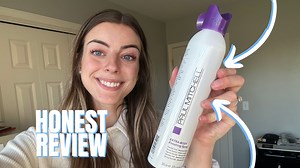 Watch Honest Review - Paul Mitchell Extra-Body Finishing Spray on Amazon Live