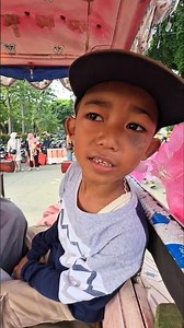 Faqih is riding a horse cart but hasn't started yet #trendingshorts