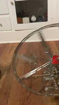 Erector set steam engine