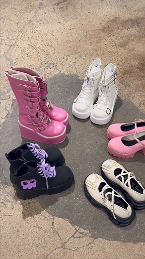 18K views · 16 reactions | alt girlies' "everyday shoes" be like >>> #ROMWE #boots #springlook | ROMWE | Facebook