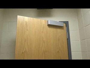 Door Closer - N41 Copy Room - Sliding Arm Dorma 8900 with Dorma Mortise Lock