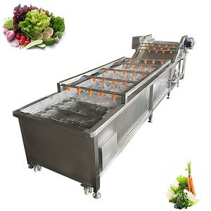 [Hot Item] Industrial Water Spray Automatic Vegetable Washer Leaf Vegetable Washing Machine