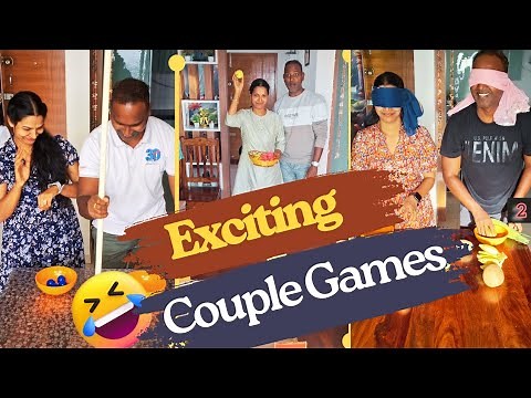 10 Best Indoor Games for Couples | Fun Husband Wife Challenges at Home | Romantic & Funny Games