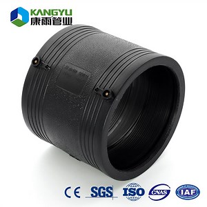 [Hot Item] HDPE 90 Degree Elbow Pipe Electrofusion Sleeve Coupling/HDPE Coupler