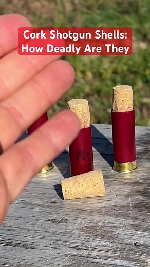 CORK Shotgun Shells? *tested* #demolitionranch #shotgun #civtac | Civilian Tactical