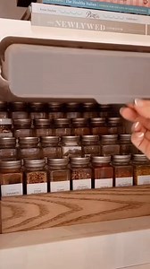 Brilliant Ways to Organize Your Spices! My absolute Favorite Think in my kitchen, these spice jars, riser rack and under counter organizer has made it super easy to find my spices without emptying my cabinet. Click Here: https://amzn.to/3lFAGD8 #kitchenorganizing #kitchenorganization #cookingspices #spices #spicerack #spiceorganization #amazonhome #amazonhomefinds #amazonkitchen #amazonkitchenfinds #trendingproducts #trendyproducts #amazonreview #amazonreviewer #amazonreviews #AmazonInfluencer #