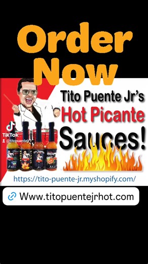 Limited time! XMAS SALE 25% OFF BRAND NEW LARGE 5 OUNCE BOTTLES PLUS BONUS FOUR (4) 2 OUNCE BOTTLES! Order right now, get free first class shipping and arrive at your door before Christmas! WWW.TITOPUENTEJRHOT.COM | Tito Puente Jr.