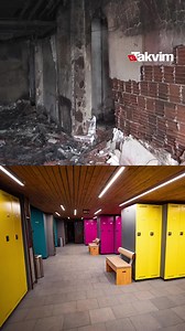 #Bolu #Kartalkaya Kayak Merkezi'ndeki Grand Kartal Otel'de çıkan yangının ardından otelin son hali, sabahın ilk ışıklarıyla görüntülendi. | Takvim