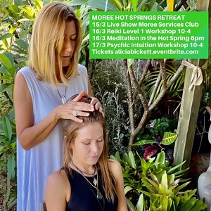 Not long now!!! My annual Moree Hot Springs Healing and Amplified Intuition Workshop, can’t wait to spend the whole weekend connecting with you!!! Tix available now at aliciabickett.com.au ❤️ | Alicia Bickett Psychic Medium | Facebook