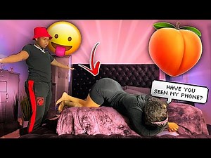 ARCHING MY BACK In Front Of My Boyfriend To See His Reaction! *Cute Reaction*