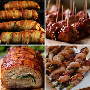 Everything is better when it's wrapped in bacon 🥓 Recipes: https://tasty.co/compilation/bacon-wrapped-dishes | Tasty