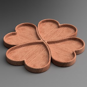 4 Heart Nesting Tray CNC Cut Files. Includes Crv, Svg, Dxf & Ai Files. - Etsy