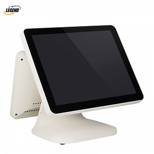 Kitchen POS System Dual Screen Touch Screen All in One POS PC