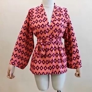 DIY Kimono Blouse 🧡 | Fatmanur Tiryaki