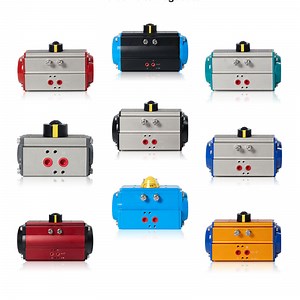 [Hot Item] Square Axis Valve Pneumatic Head At32-270 Double Acting Pneumatic Actuator for Butterfly Valves
