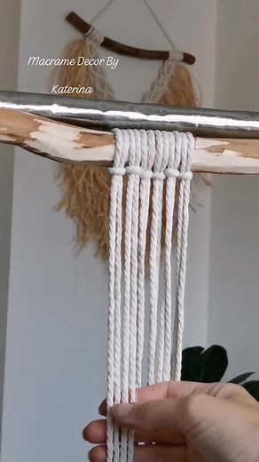 2.5K views · 51 reactions | Macrame tutorial Berry knot #knottutorial #knot #macrameknot #macrametutorial #knotting | Macrame Decor By Katerina | Facebook