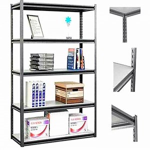[Hot Item] Heavy-Duty Adjustable Boltless Shelving Rack for Efficient Storage