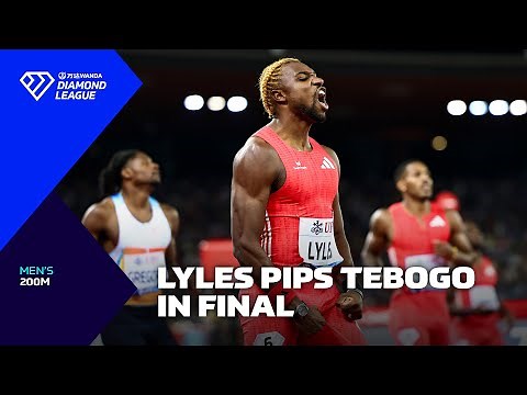 Noah Lyles wins record SIXTH DL title in 200m at Zurich Final - Wanda Diamond League 2025
