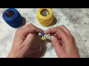 Free cro-tatting pattern: “Harmony in Two Colors” 🌸 #FairyLacefromElena