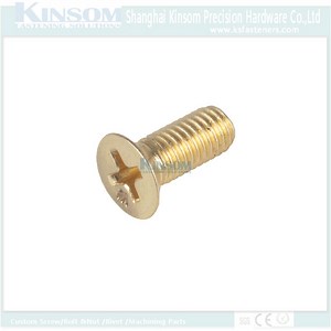 [Hot Item] Countersunk Cross Recess Machine Screw /Stainless Steel 304 316 Ss A2-70 A4-80 Screw/Custom Fastener