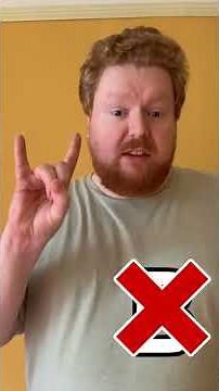 The Correct Way to do the Peace Sign ✌️