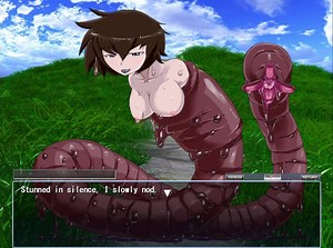 Monster Girl Quest - Earthworm Girl Scene   CGI