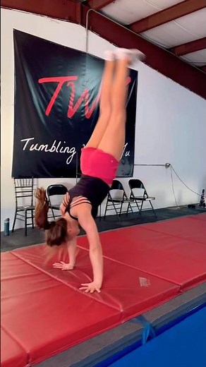 Standing 2 Back Handsprings to Back Tuck! 🤩🎥✨