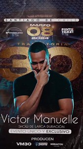3.1K views · 430 reactions | Víctor Manuelle EN CHILE  #vm30 #victormanuelle #Vmfansclubusa #elsonerodelajuventud ##MovistarArena #Chile | Victor Manuelle FC Vmfansclubusa | Facebook
