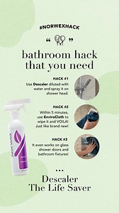 21 reactions · 29 shares | The Norwex Descaler, is a heavy-duty enzyme based cleaner that removes lime, calcium deposits, and RUST! The Descaler removes the nasty build-up of soap scum and hard water. It is highly effective and environmentally friendly too! What do you think? We think it’s a must-have! 朗 #Norwex #NorwexAustralia #NorwexAUNZ #NorwexInnovation #TheGreenClan #SafeHaven #EcoFriendly | Norwex Australia | Facebook