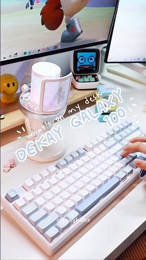 DEKAY Galaxy 100 🩵พิกัด @Big Penguin Keyboard #dekaygalaxy100 #bigpenguinstore