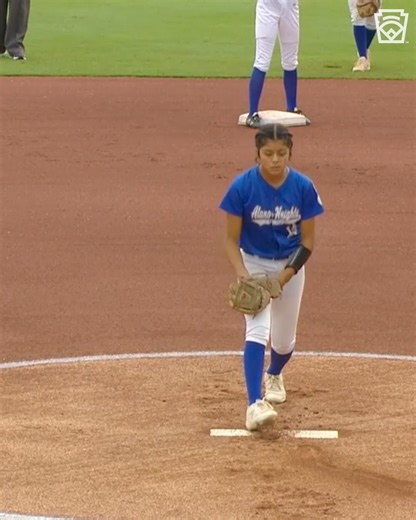 Light work 🪶 9K no-hitter for Emma Torres and Texas West #LLWS | Little League