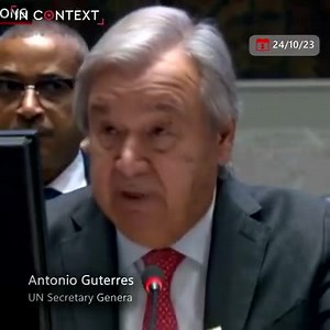 79 reactions · 25 shares | UN Chief António Guterress: "The attacks by Ha.mas did not happen in a vacuum." | Women For Palestine | Facebook