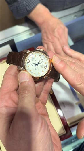 John has a special watch for Walter. A Ulysse Nardin perpetual calander. These watches are right up his wheelhouse so lets see if a deal can get done #rolex #watches #luxury #entrepreneur #business @James Buckley | John Buckley