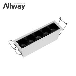 [Hot Item] Modern Recessed LED Linear Grille Downlight for Easy Installation