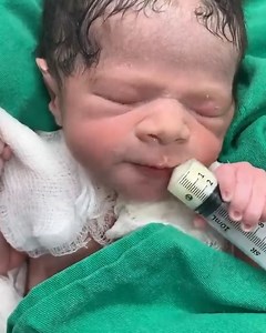 3.8M views · 210K reactions | Newborn feeding himself and acting so independent! | Creative Bee | Facebook