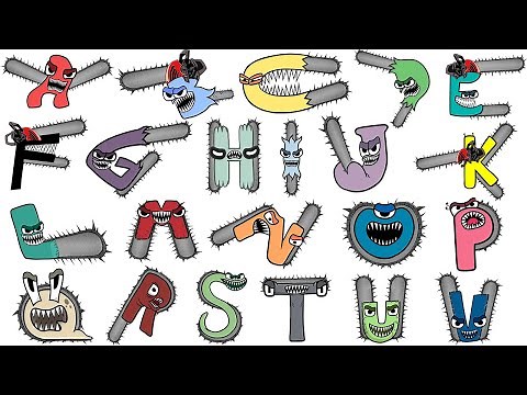 Alphabet Lore but is all a chainsaw man! (A-Z Full version)