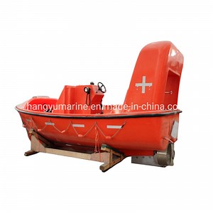 [Hot Item] Marine Rescue Boat Fiber Reinforced Plastic Rescue Boat for Sale