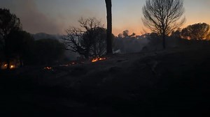 Incendio en la Sierra de Andújar (Jaén): 800 hectáreas quemadas y 500 vecinos realojados