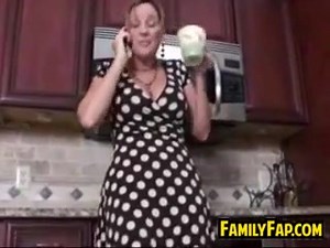 Step mother In Law Fucking In The Kitchen