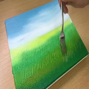 99K views · 2.3K reactions | Painting a Sunflower Field | Painting Skills | Facebook