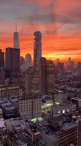 Admiring the Amazing Sunset in Manhattan! #NYC | New York - NewYork.co.uk