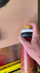 Bee Spray painted on canvas #artwork #bee #artist #art #graffiti #spraypaint #aerosolart #freehand #streetart | The Stencil Shed