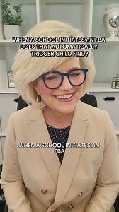 6.1K views · 17 reactions | Does initiating a Functional Behavioral Assessment (FBA) automatically trigger Child Find? Find out in this video! #FBA #ChildFind #SpecialEducation #BehaviorSupport #IEPProcess | Special Education Boss | Facebook