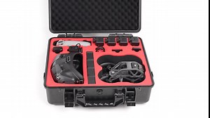 Avata Case Waterproof Hard Case Compatible with DJI Avata Drone, DJI Goggles 2/ FPV Goggles V2 & Drone Accessories（Case Only）
