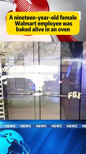 A nineteen-year-old female Walmart employee was baked alive in an oven. # #greenscreen #breakingnews | Marissa Rauch